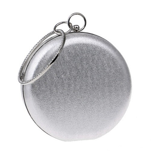 Sac À Main De Soirée Pour Femmes Avec Strass, À Bandoulière Avec Chaîne Design Boules