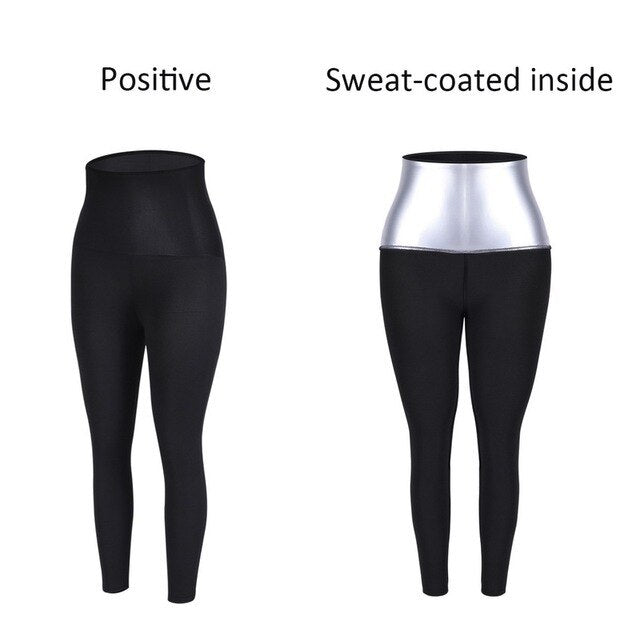 Short et legging de sudation taille haute pour femmes, grande taille