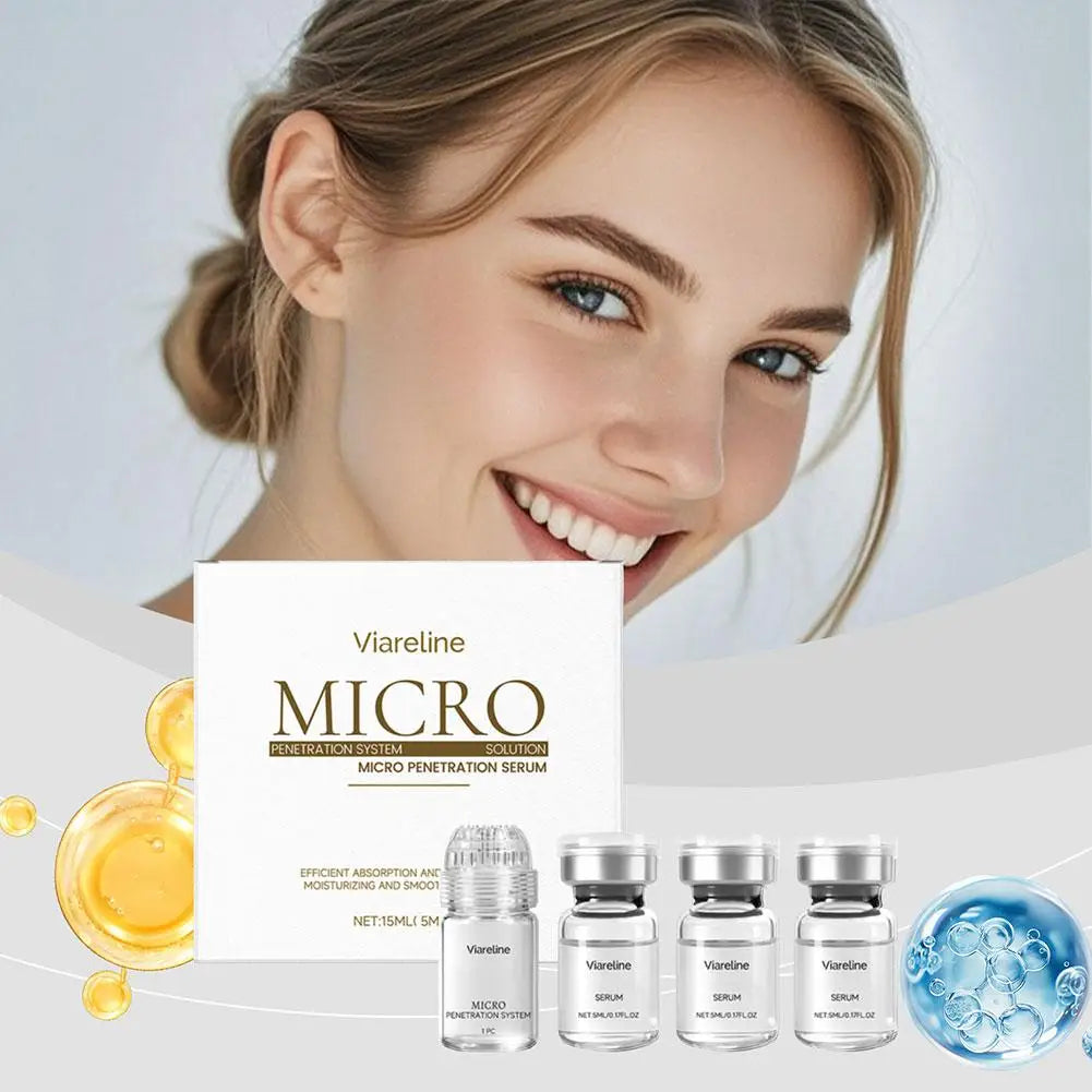 Viareline Micro Penetration Serum hydratant lissant absorption efficace hydratation en profondeur soin de la peau anti-rides anti-âge