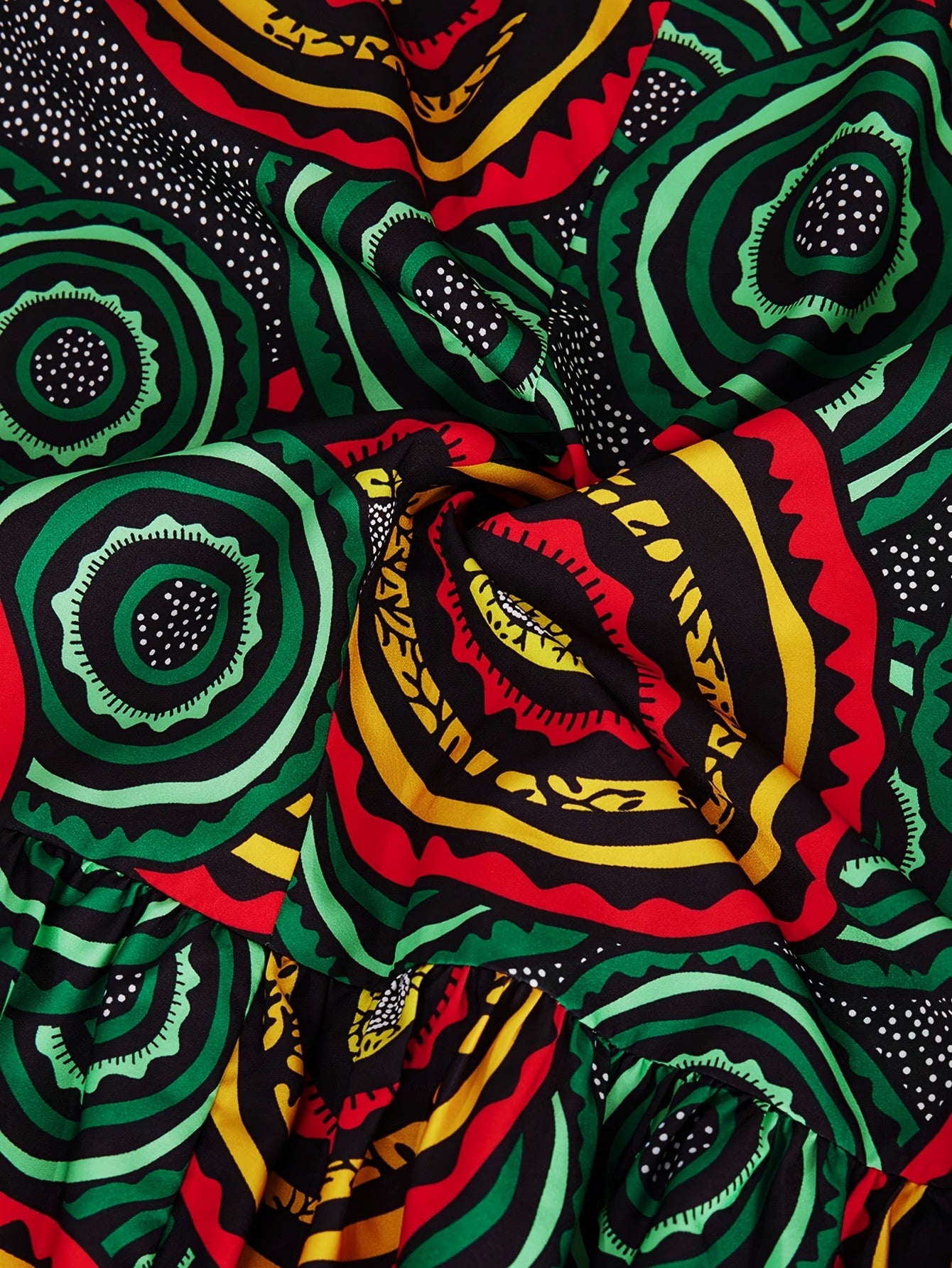 Robe à fleur colorée à épaules dénudées