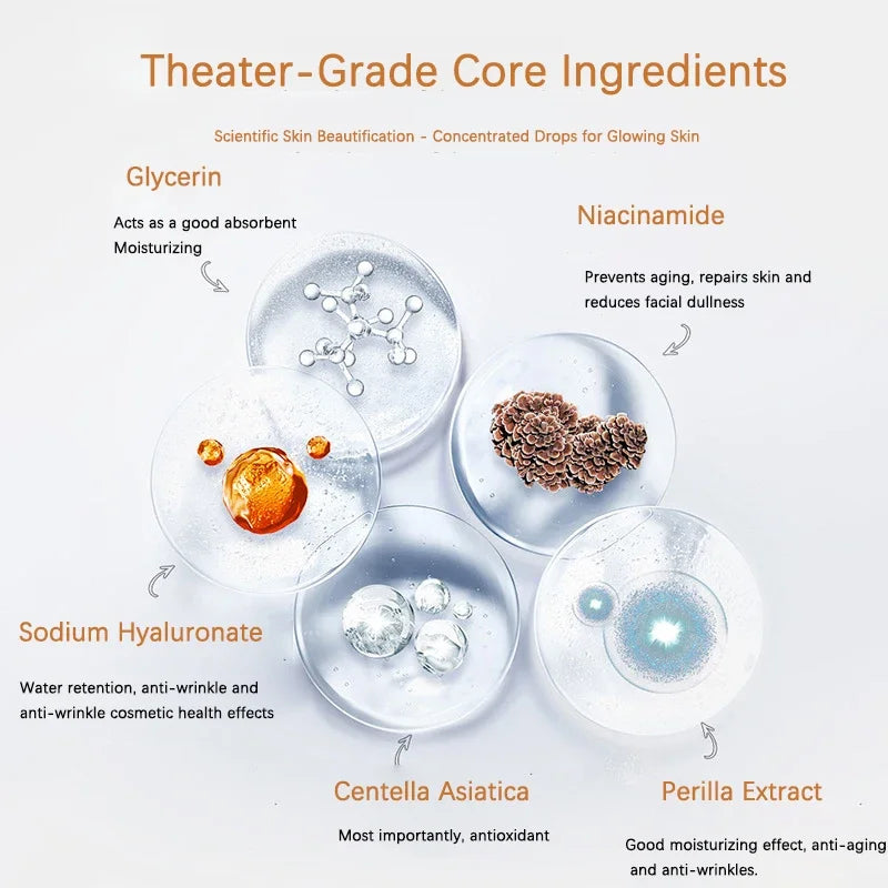 Masque facial au collagène coréen à l'acide hyaluronique, réparation, raffermissement, Lifting, améliore les ridules, éclaircit, hydratant, pour la peau