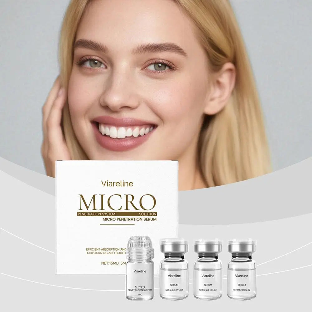 Viareline Micro Penetration Serum hydratant lissant absorption efficace hydratation en profondeur soin de la peau anti-rides anti-âge