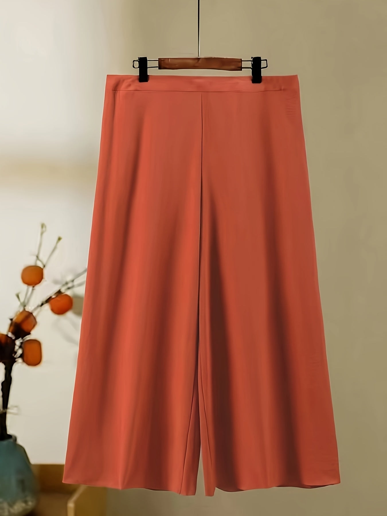 Ensemble Grande Taille : Orange Encounter, Élégant et Chic.