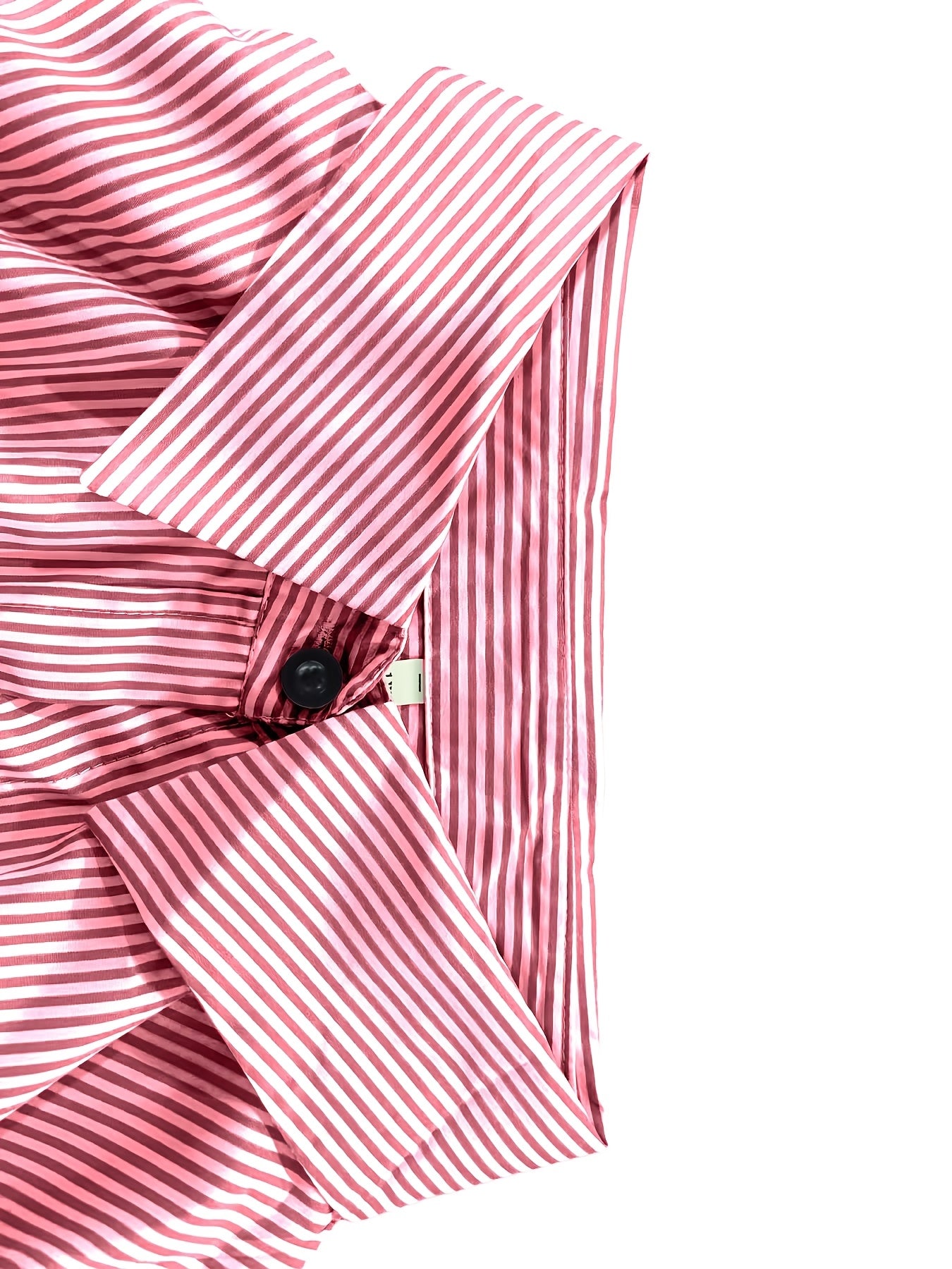 Chemise Rayée Anti- Plis Grande Taille