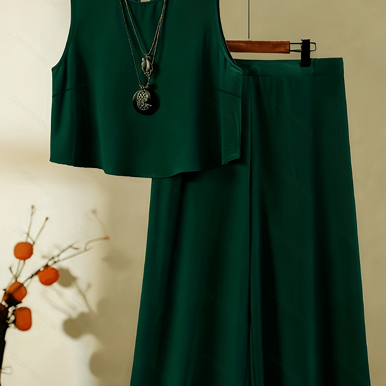 Ensemble Grande Taille : Orange Encounter, Élégant et Chic.