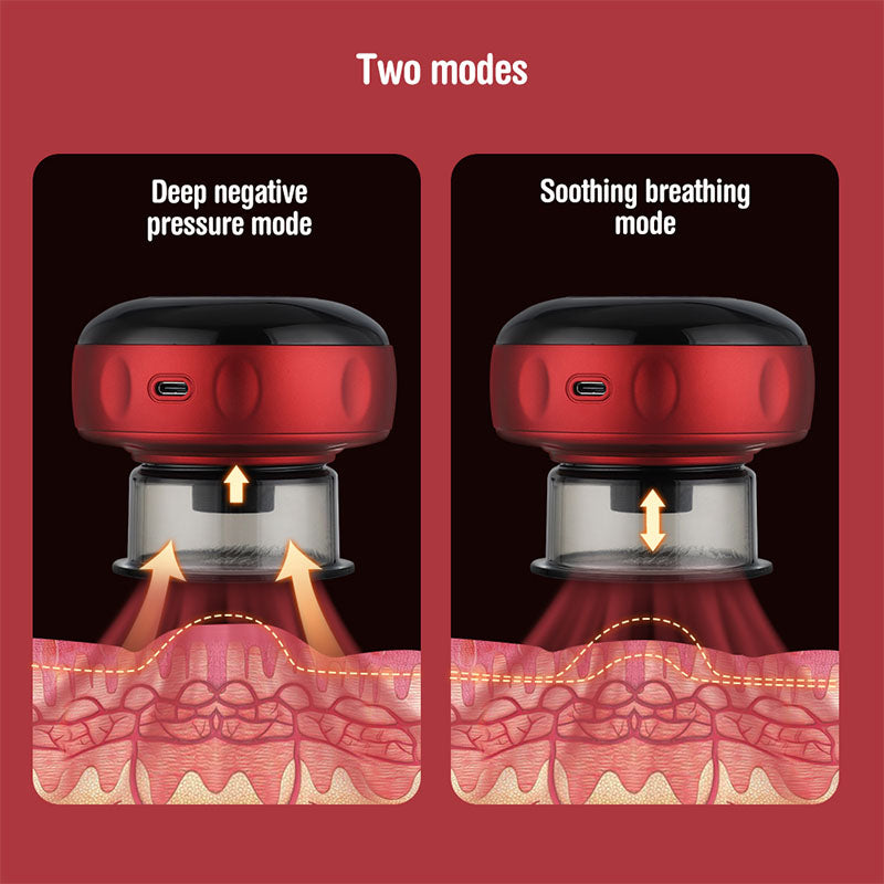 Massage Électrique Sous Vide, Ventouse Intelligente, Respiration Négative, Raclage, Anti-cellulite, Masseur Amincissant.