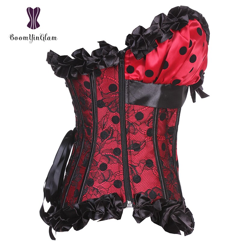 Corset en dentelle rembourré pour femmes, vêtement modelant le corps, grande taille.