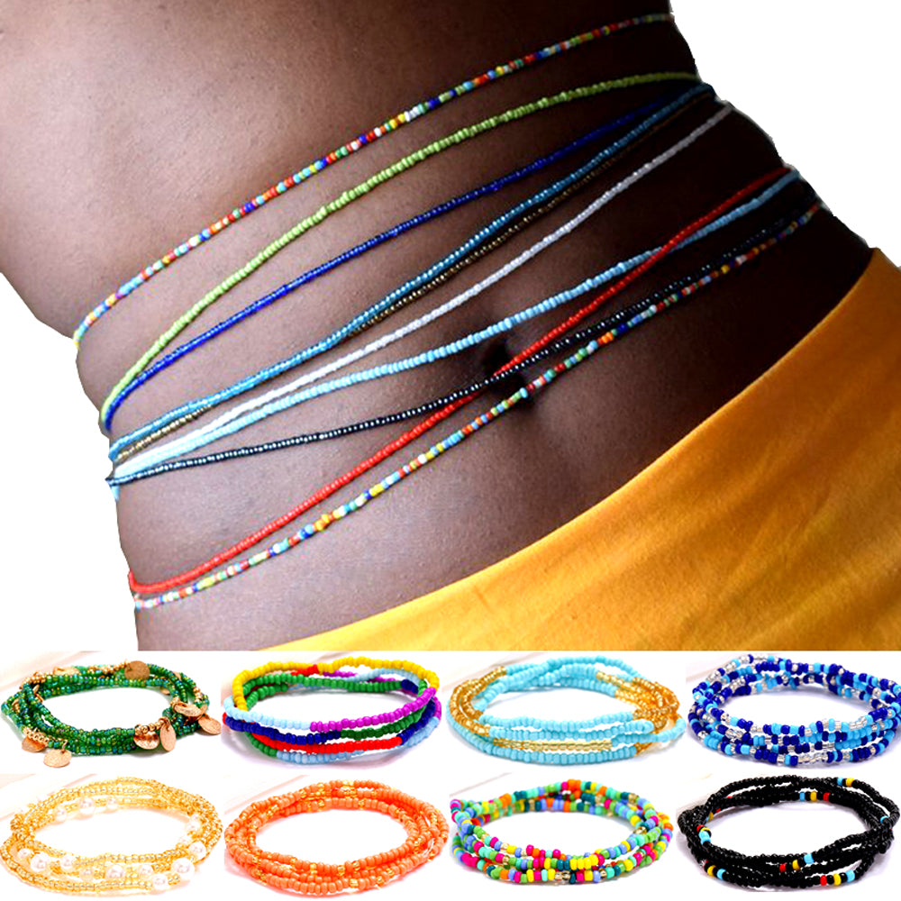 Chaîne De Taille En Perles De Style Bohémien, Bijoux De Ventre.