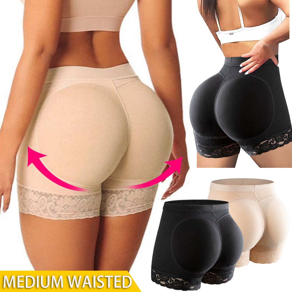 Short gaine taille haute ,incorporée coussinets ,Sans Couture.