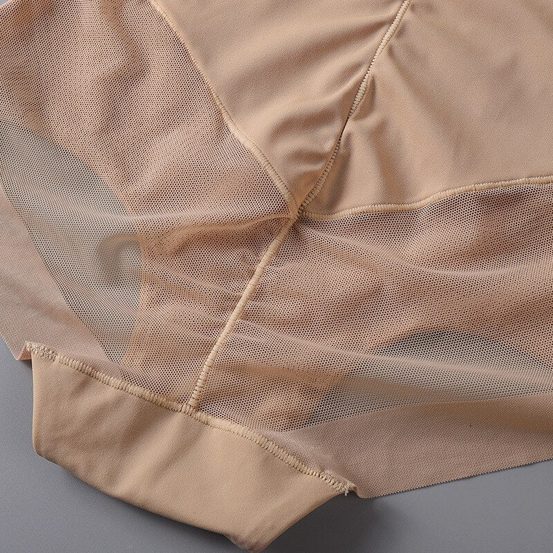 Culotte femme taille haute respirante, sculpte le corps ,couleur unie.