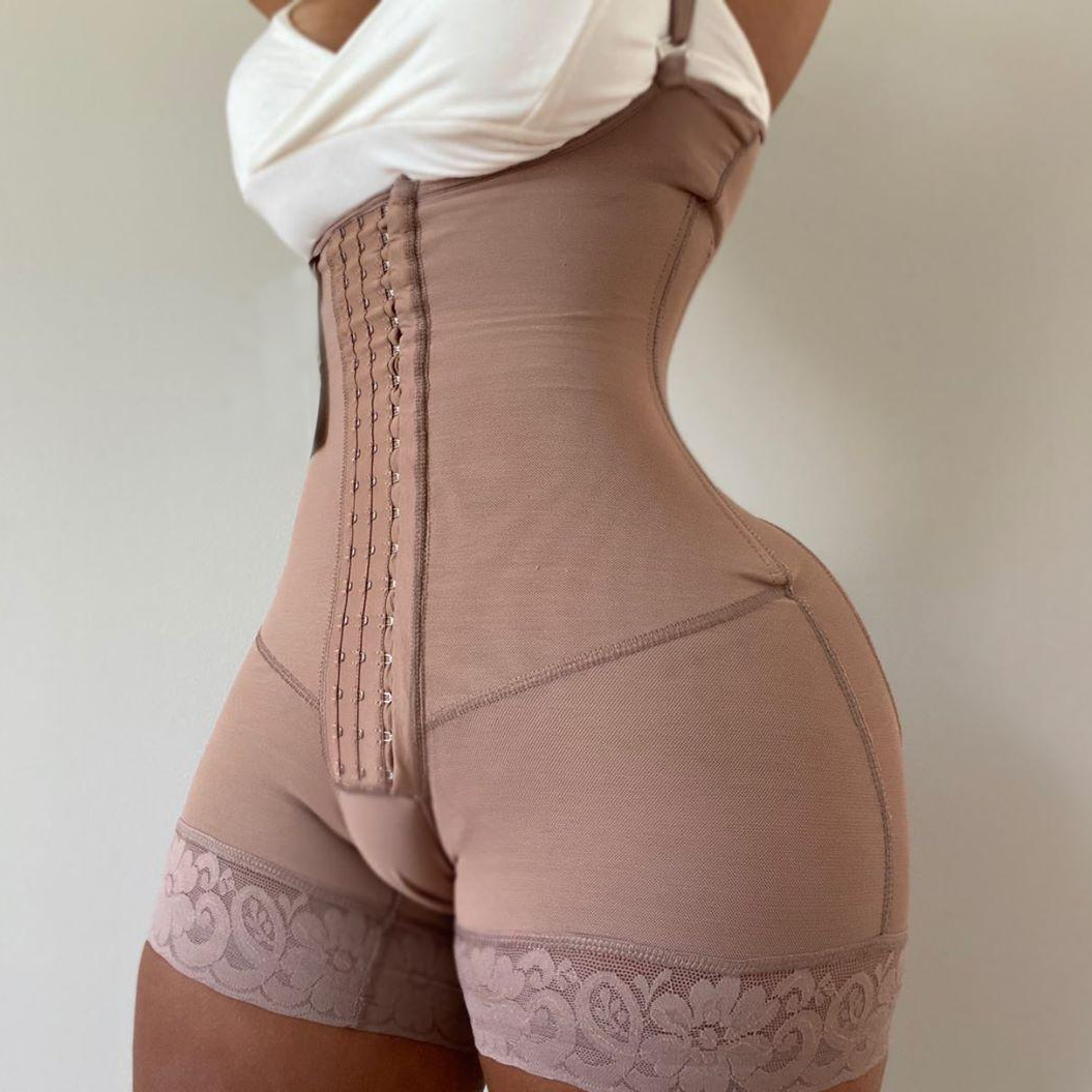 Gaine combi shorty, Réductrice, Rehausseur De Fesses, Entraîneur De Taille, Amincissant, Post-liposuccion, Taille-cuisse.