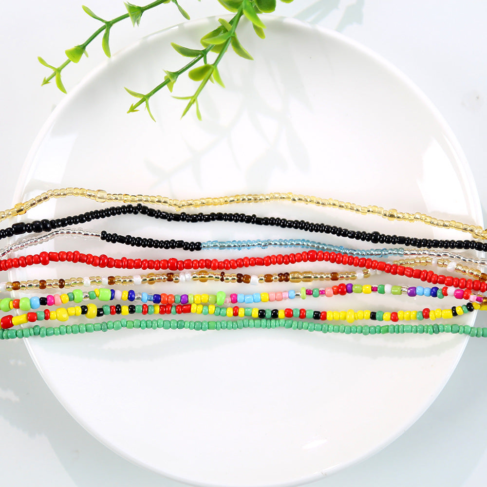 Chaîne De Taille En Perles De Style Bohémien, Bijoux De Ventre.