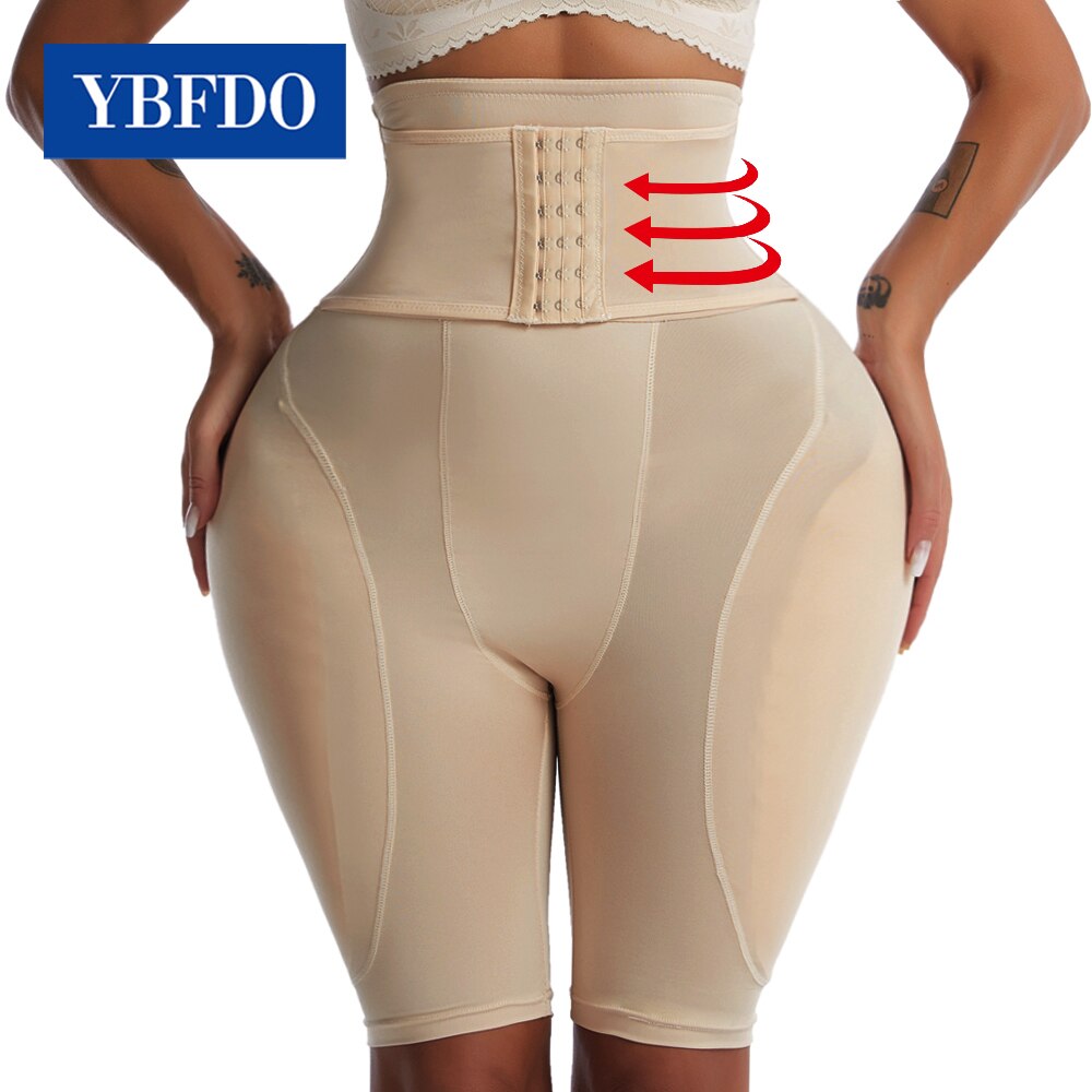 Gaine rehausseur de fesses, short intégré de coussinets de hanche, taille haute, sous vêtements façonnant les hanches