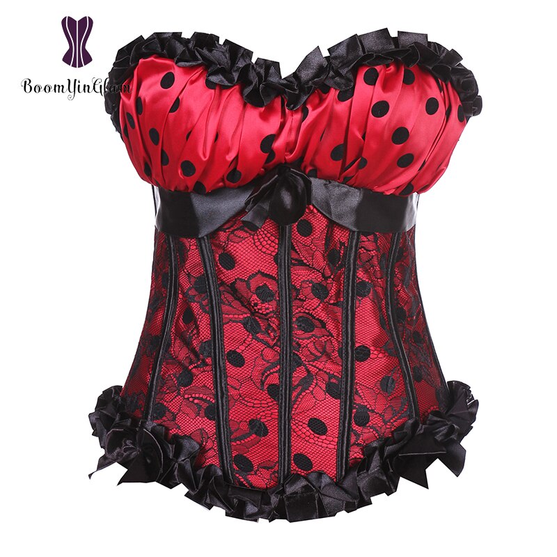 Corset en dentelle rembourré pour femmes, vêtement modelant le corps, grande taille.