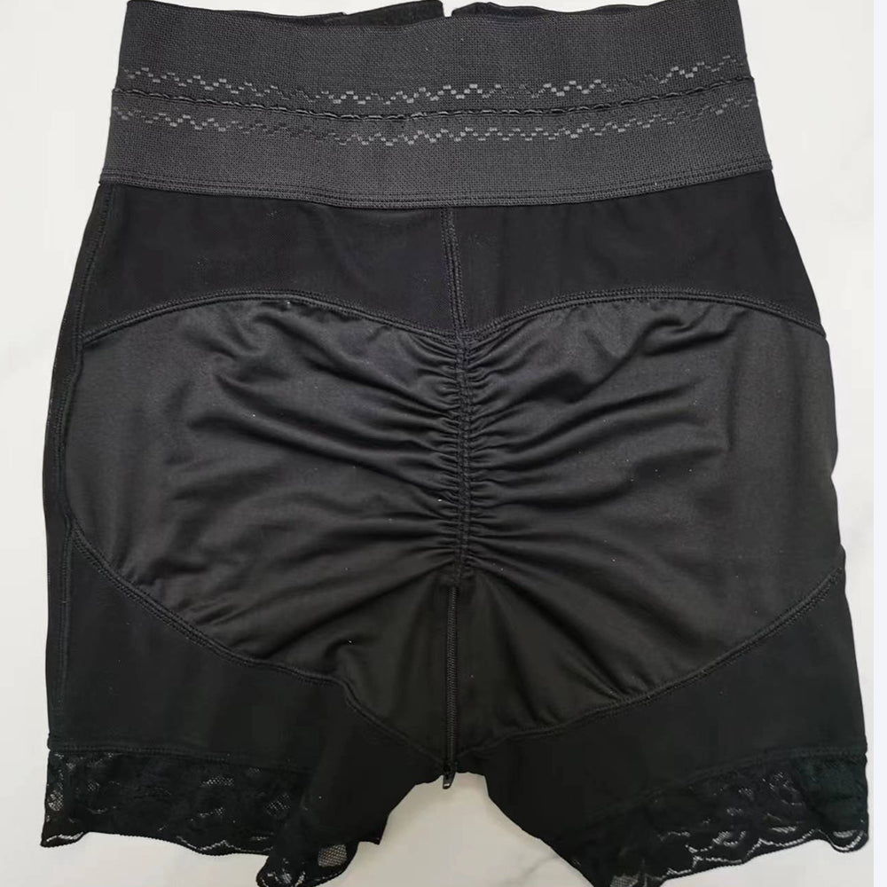 Gaine short fajas ventre plat ave rehaussements Des Fesses, fermeture 3 Crochets Courts.