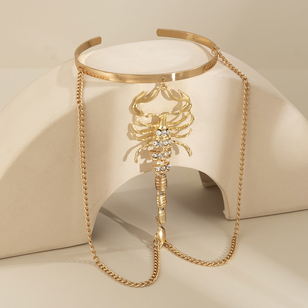 Chaîne Pour Le Haut Du Bras, Gothique, Scorpion, Manchette, Bijoux Pour Le Corps
