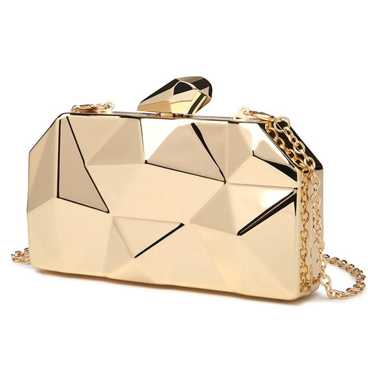 Sac À Main En Acrylique Géométrique Pour Femme, Pochette De Soirée À Chaîne Pour Un Mariage, Un Rendez-vous, Une Fête
