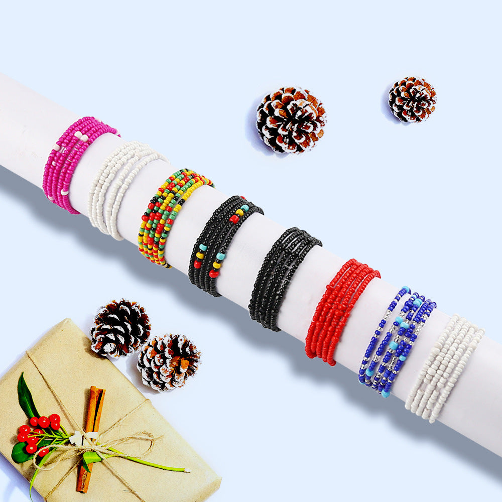 Chaîne De Taille En Perles De Style Bohémien, Bijoux De Ventre.