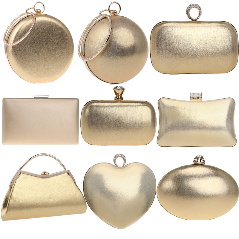 Sac À Main De Soirée Pour Femmes Avec Strass, À Bandoulière Avec Chaîne Design Boules