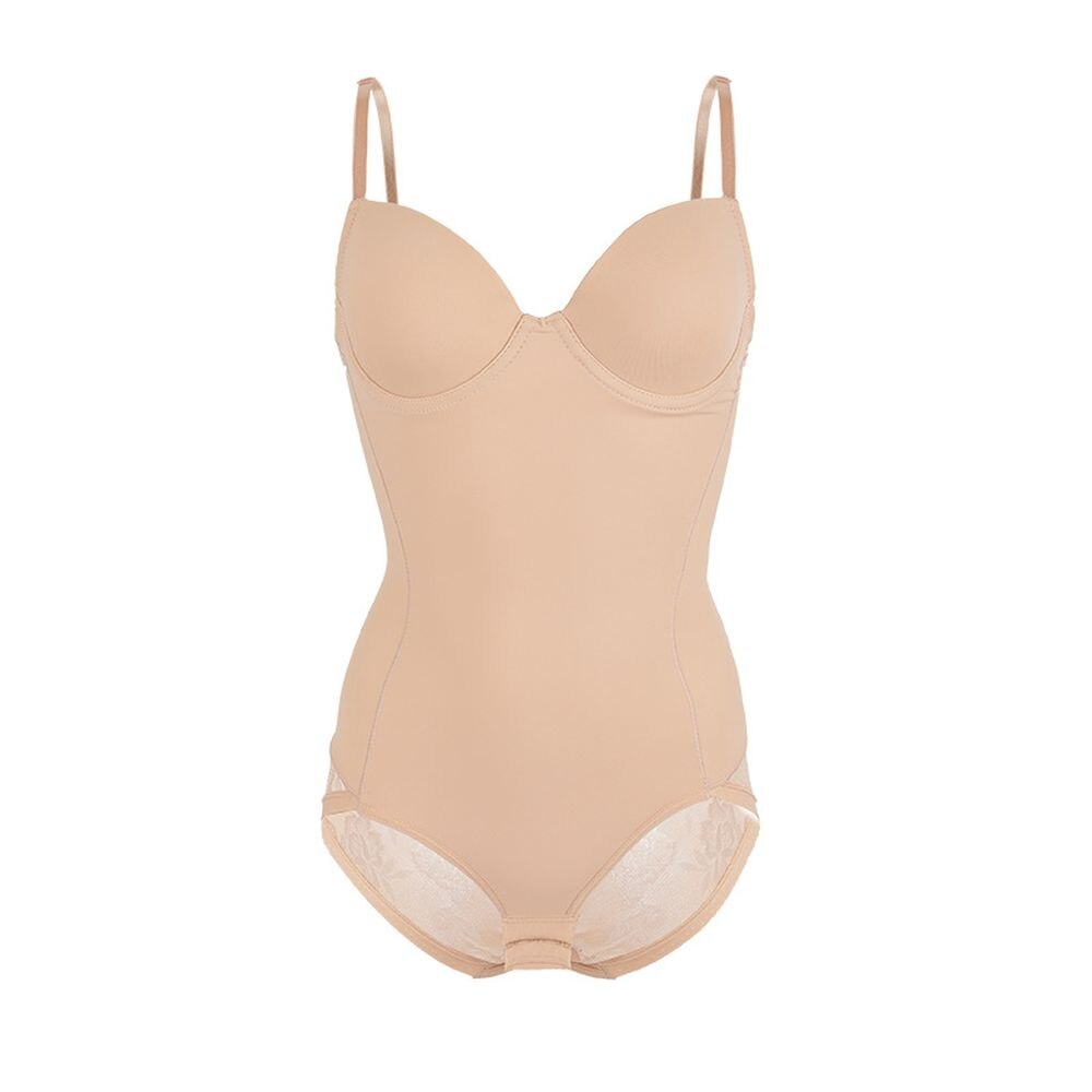 Body Modelage de Corps en Une Pièce avec Corset à la Taille et Boucles pour un Ventre Plat et des Fesses Galbées