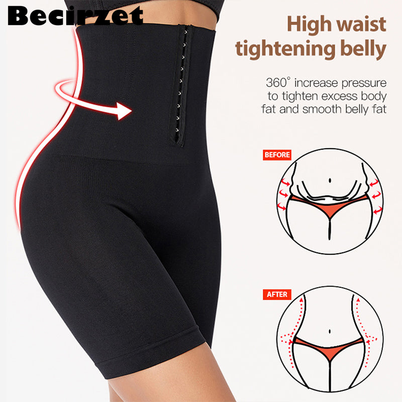 Gaine Amincissante short Pour Femmes, Ventre Plat, Taille Haute, Vêtements Extensibles, Sangles Modelantes