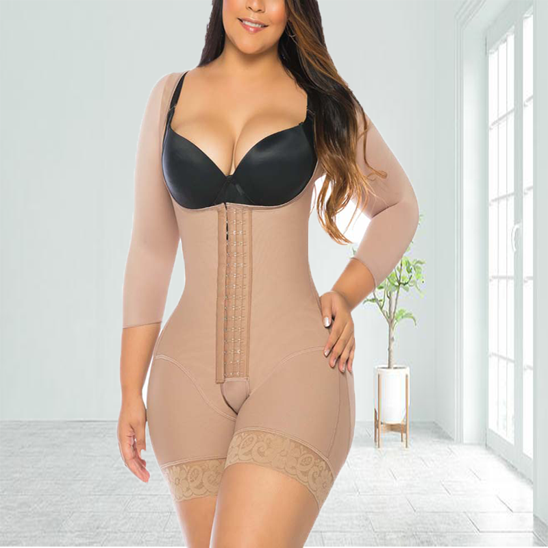 Gaine Shapewear Femmes, Lipo- sculpte, Modelant +Coussinets De Hanche 
Post chirurgical