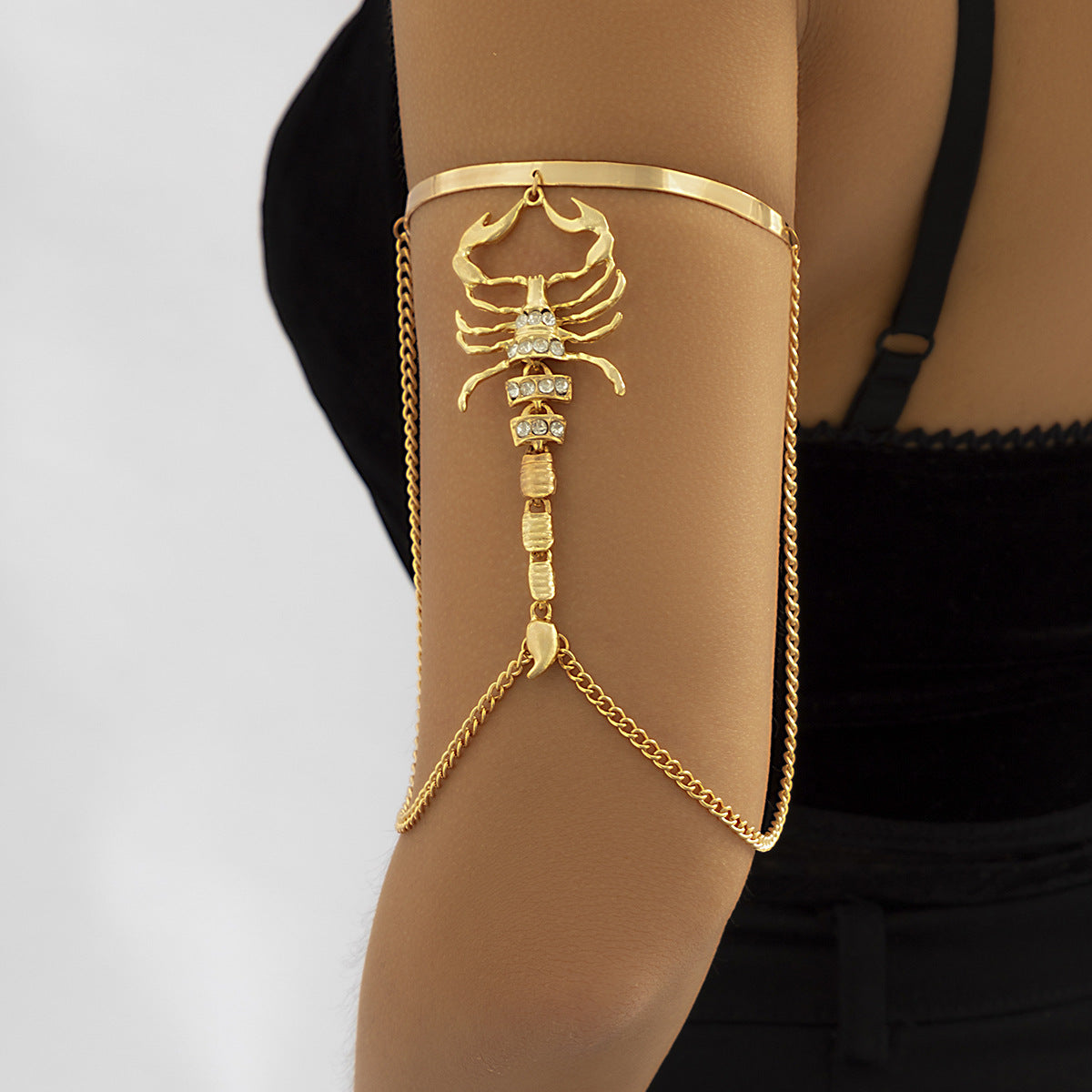 Chaîne Pour Le Haut Du Bras, Gothique, Scorpion, Manchette, Bijoux Pour Le Corps