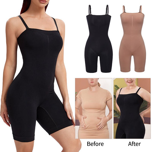Body amincissant effet push up pour femme, gaine ventre plat et cuisses