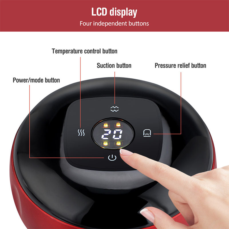 Massage Électrique Sous Vide, Ventouse Intelligente, Respiration Négative, Raclage, Anti-cellulite, Masseur Amincissant.