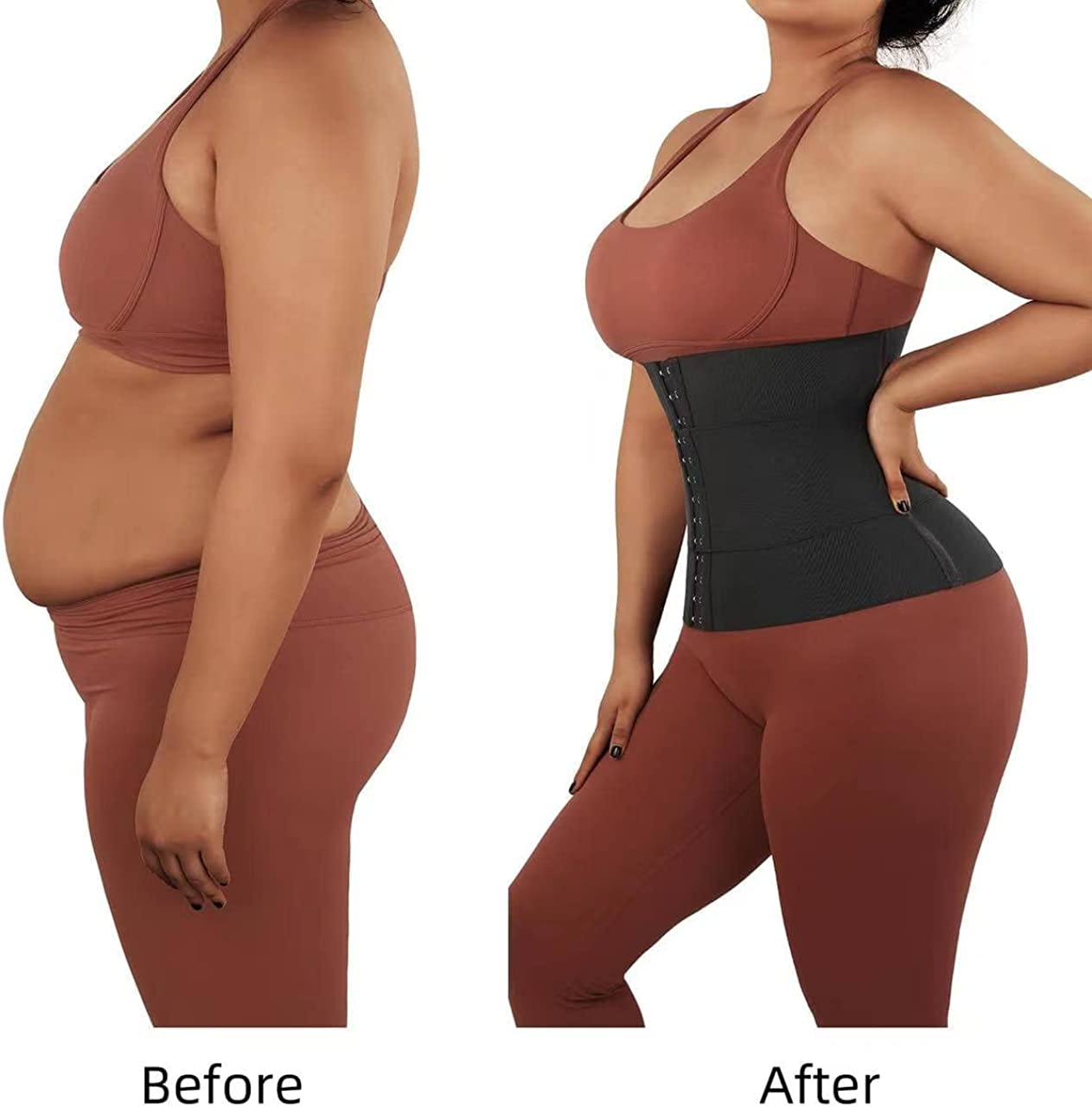 Ceinture enveloppante pour un ventre plat -Gaine amincissante pour femmes