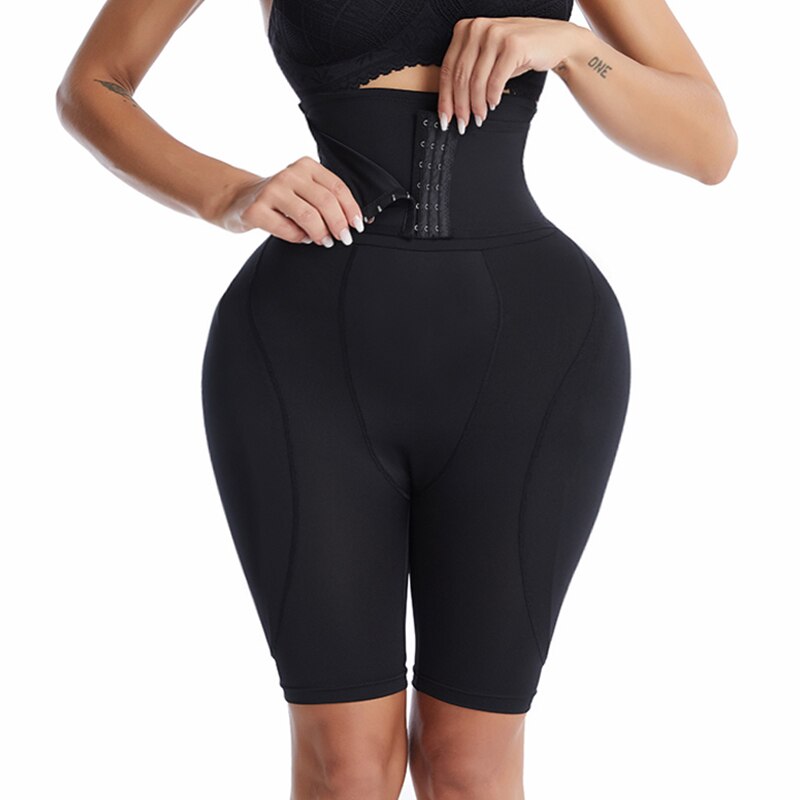 Gaine rehausseur de fesses, short intégré de coussinets de hanche, taille haute, sous vêtements façonnant les hanches