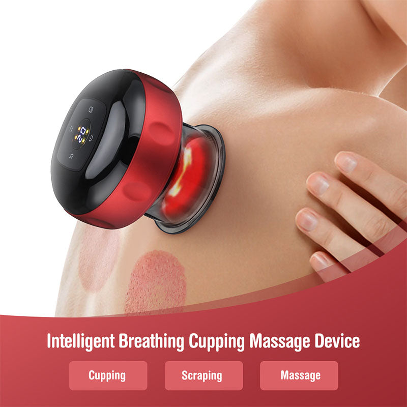 Massage Électrique Sous Vide, Ventouse Intelligente, Respiration Négative, Raclage, Anti-cellulite, Masseur Amincissant.