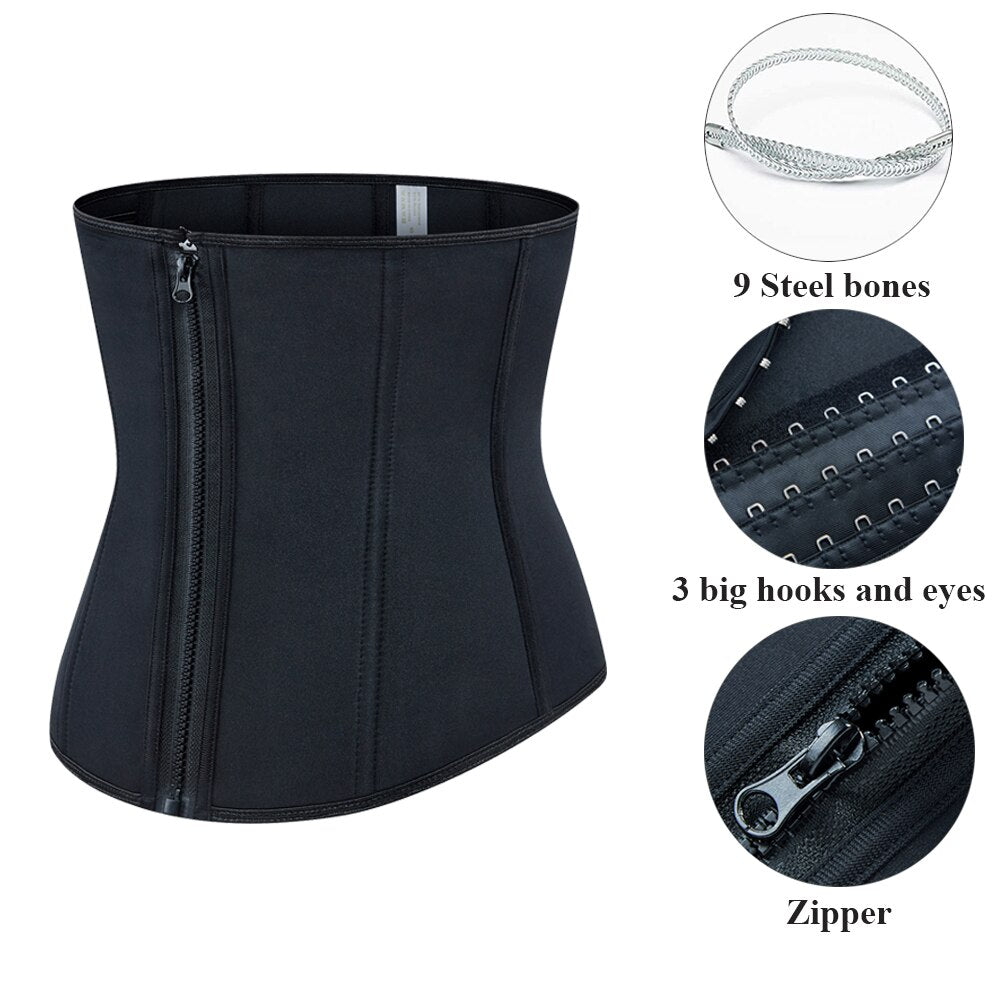 Ceinture de sudation Sauna en néoprène pour perte de poids, Corset amincissant