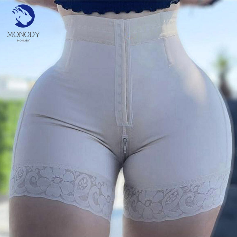 Gaine short aille haute Booty Lifting , sous vêtements amincissants.