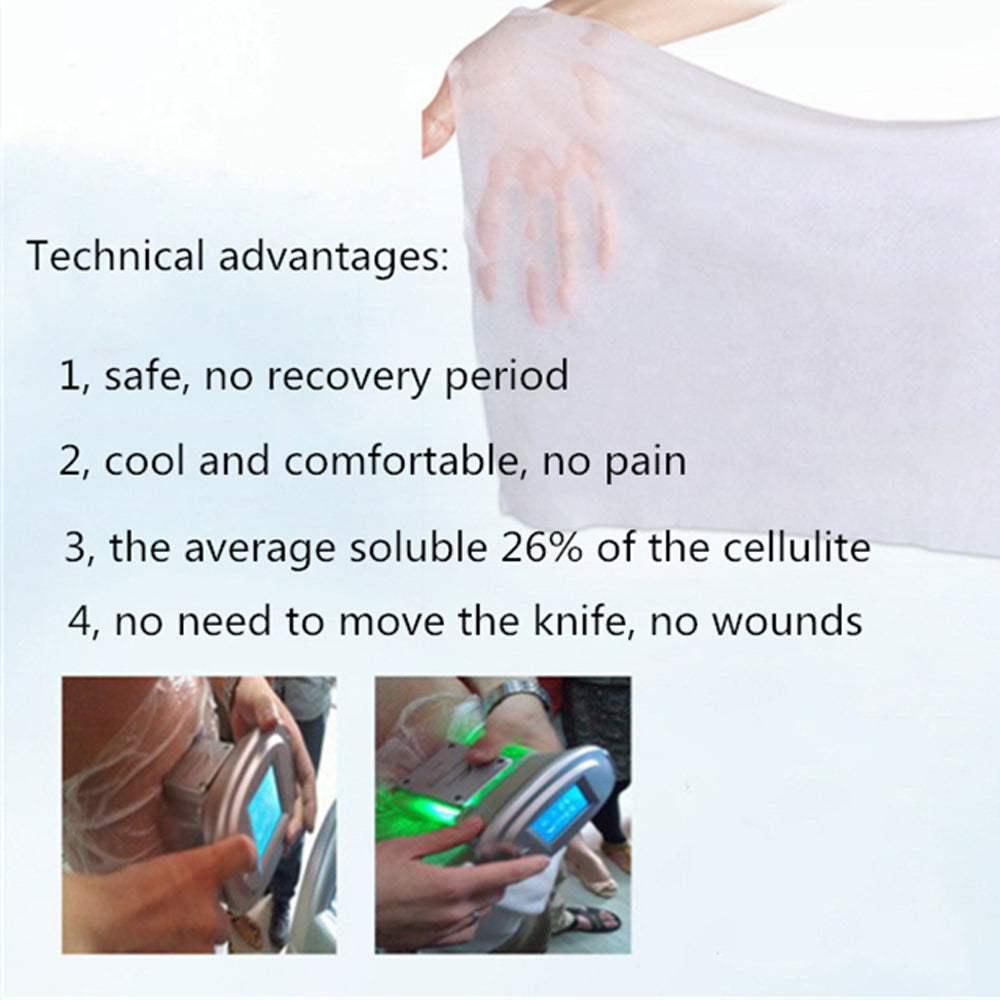 Membranes Antigel, 110/70/60/40g, 10/5 Pièces, Pour Cryo lipolyse, Machine Lipo Amincissante.