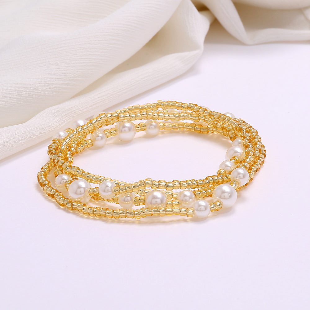 Chaîne De Taille En Perles De Style Bohémien, Bijoux De Ventre.