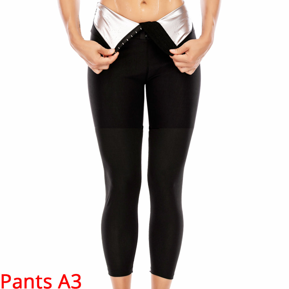 Pantalon Moulant De Sauna, Effet De Transpiration Chaude, Vêtements D'entraînement, Leggings De Fitness