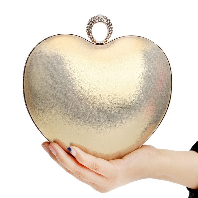 Sac À Main De Soirée Pour Femmes Avec Strass, À Bandoulière Avec Chaîne Design Boules