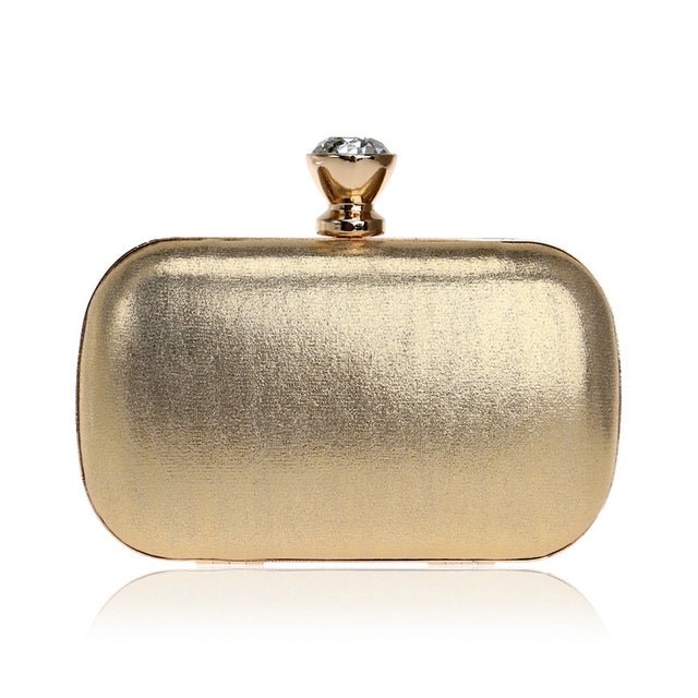 Sac À Main De Soirée Pour Femmes Avec Strass, À Bandoulière Avec Chaîne Design Boules