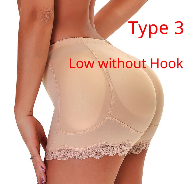 Gaine rehausseur de fesses, short intégré de coussinets de hanche, taille haute, sous vêtements façonnant les hanches