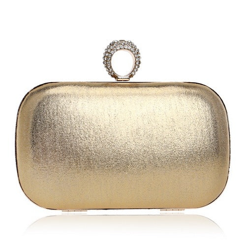 Sac À Main De Soirée Pour Femmes Avec Strass, À Bandoulière Avec Chaîne Design Boules