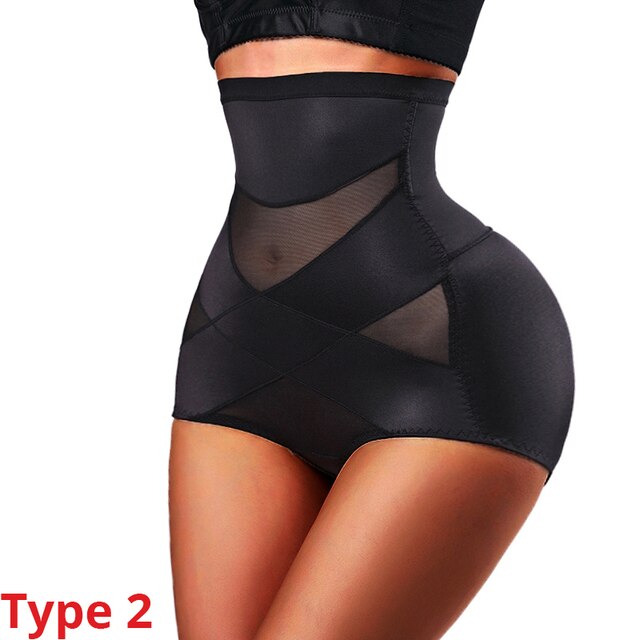 Culotte Taille Haute Pour Femmes, Sous-vêtement Gainant, Ventre Plat, Amincissant