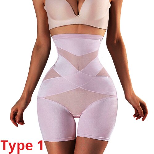 Culotte Taille Haute Pour Femmes, Sous-vêtement Gainant, Ventre Plat, Amincissant