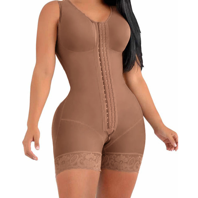 Body gaine short amincissant en dentelle ,Soutien gorge incorporer
pour femme.