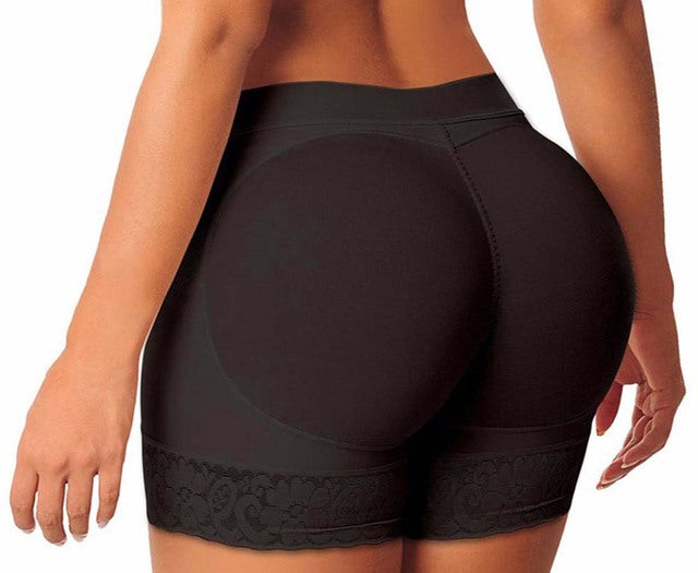 Short gaine taille haute ,incorporée coussinets ,Sans Couture.
