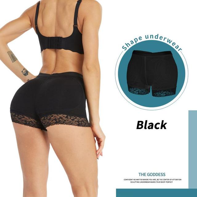 Culotte rembourrage fesse, gaine amincissante pour femme 
Sous-vêtement rehausseur de fesses.