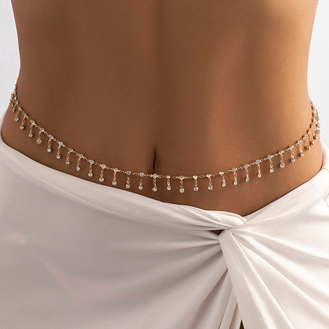 Chaîne de Taille Sexy pour Femme, Bijoux Vintage 
Pour la Plage et Vacances, Collection Printemps Été.