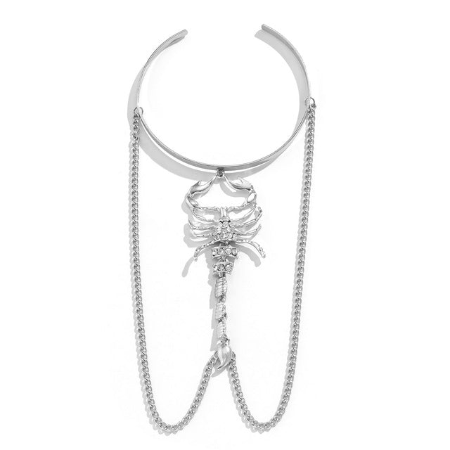 Chaîne Pour Le Haut Du Bras, Gothique, Scorpion, Manchette, Bijoux Pour Le Corps