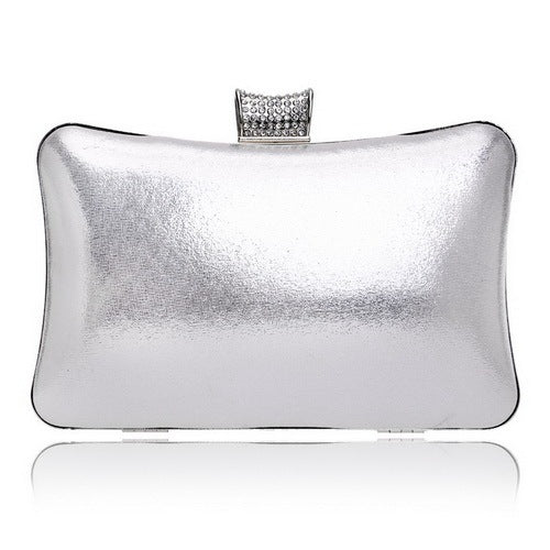 Sac À Main De Soirée Pour Femmes Avec Strass, À Bandoulière Avec Chaîne Design Boules