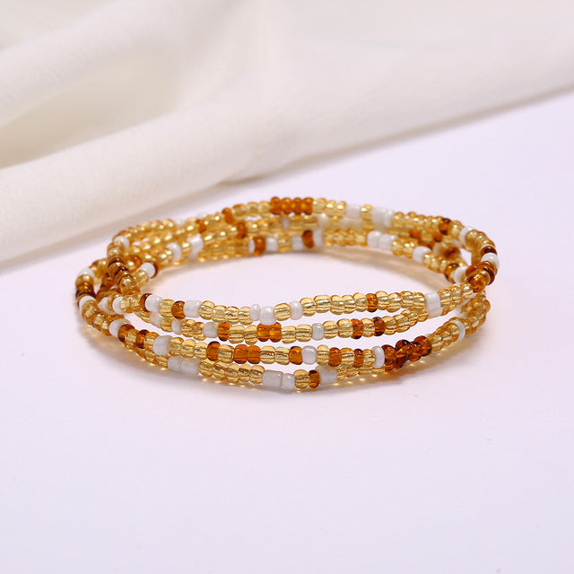 Chaîne De Taille En Perles De Style Bohémien, Bijoux De Ventre.